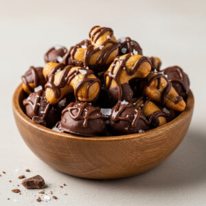 Chocolate-Drizzled Cashews