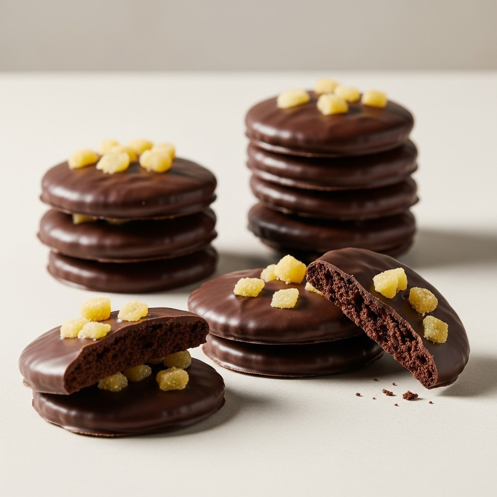Dark Chocolate Ginger Thins