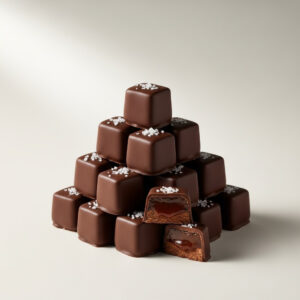 Dark Chocolate Sea Salt Caramels