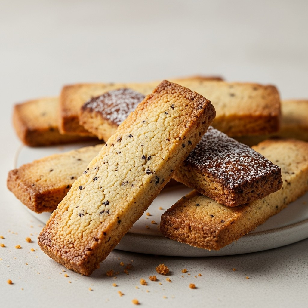 Espresso Shortbread Fingers