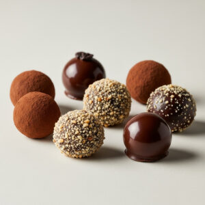Hand-Rolled Cocoa Truffles