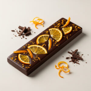 Orange-Infused Dark Chocolate Bar