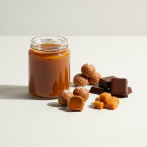 Salted Caramel Sauce Jar