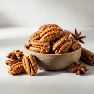 Spiced Candied Pecans